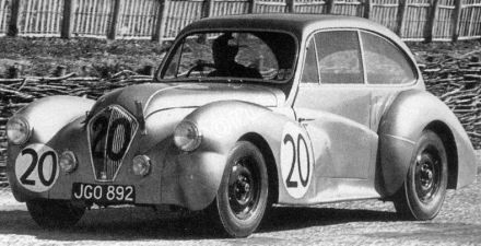 Jack Bartlett i Nigel Mann – Healey Coach Sport Riley.